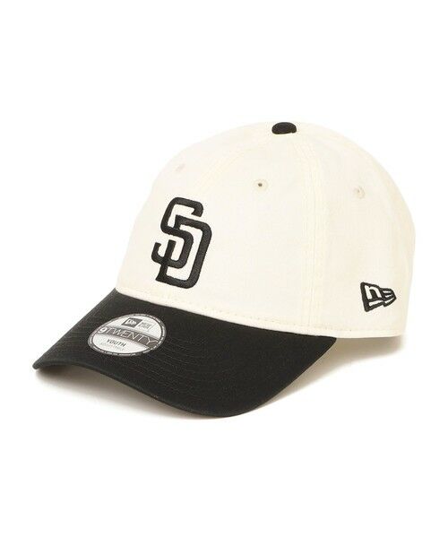 SHIPS / シップス キャップ | NEW ERA: Youth 9TWENTY MLB 2トーン キャップ 26AW<KIDS>（ブラック）