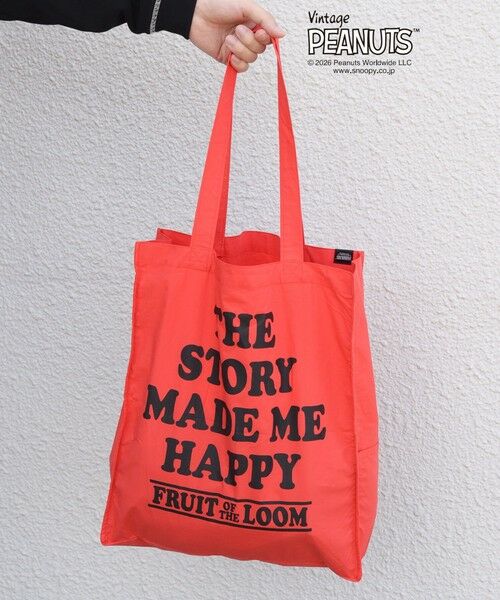 SHIPS / シップス トートバッグ | FRUIT OF THE LOOM: PEANUTS グラフィック トートバッグ<KIDS> | 詳細12