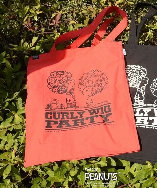 SHIPS / シップス トートバッグ | FRUIT OF THE LOOM: PEANUTS グラフィック トートバッグ<KIDS>（レッド）