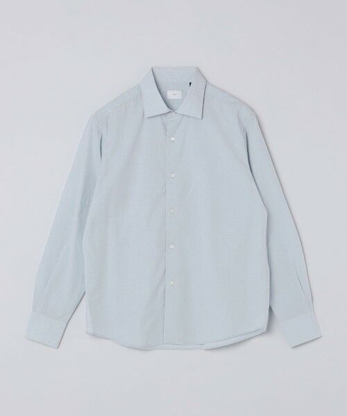 SHIPS / シップス シャツ・ブラウス | MADE IN JAPAN SMOOTH TEX ワイドカラー ワッシャー シャツ(ライトブルー)