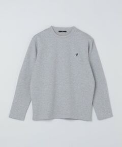 SHIPS / シップス Tシャツ | 【WEB限定】ダブル ニット ビズ ネック ロングスリーブ Tシャツ