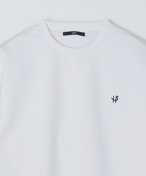SHIPS / シップス Tシャツ | 【WEB限定】ダブル ニット ビズ ネック ロングスリーブ Tシャツ | 詳細2