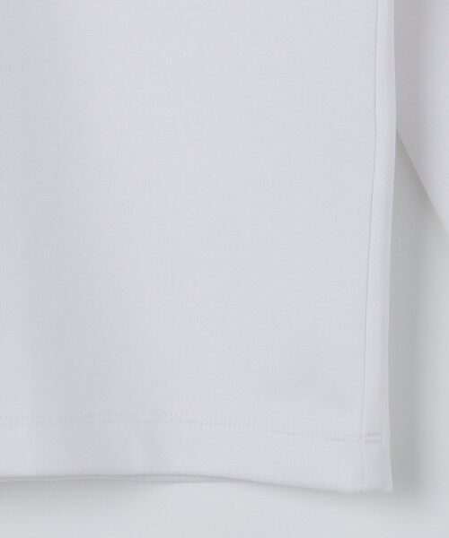 SHIPS / シップス Tシャツ | 【WEB限定】ダブル ニット ビズ ネック ロングスリーブ Tシャツ | 詳細3