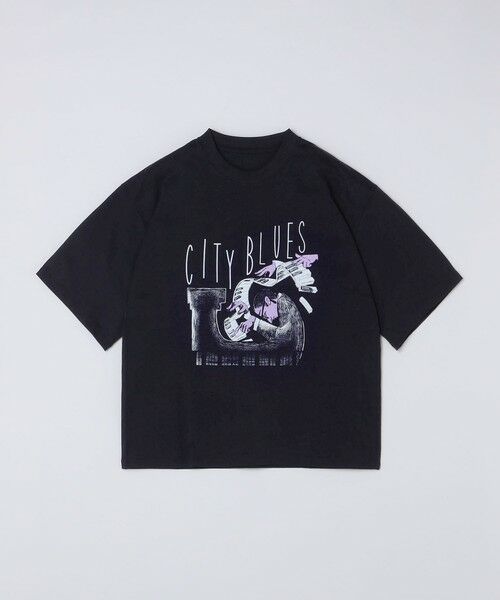 SHIPS / シップス Tシャツ | WEB限定｜ジャズ オーバーサイズ ショートスリーブ Tシャツ（ダークグレー）