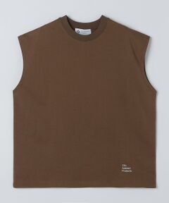 SHIPS / シップス タンクトップ | WEB限定｜スリーブ レス ロゴ Tシャツ