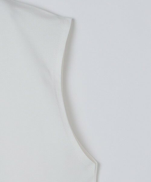 SHIPS / シップス タンクトップ | WEB限定｜スリーブ レス ロゴ Tシャツ | 詳細2