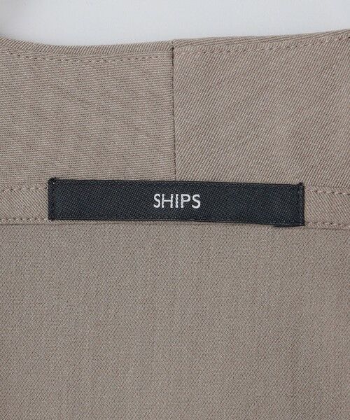 SHIPS / シップス カーディガン・ボレロ | 【WEB限定】〈手洗い可能〉ウールライク ノーカラー カーディガン ジャケット | 詳細6