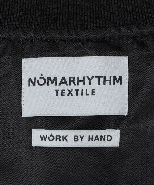 SHIPS / シップス ブルゾン | NOMARHYTHM TEXTILE:  Flower Embroidery Flight Jacket | 詳細10