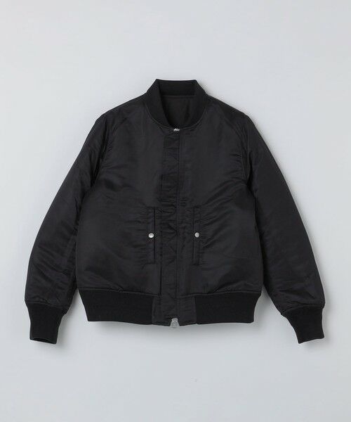 SHIPS / シップス ブルゾン | NOMARHYTHM TEXTILE:  Flower Embroidery Flight Jacket | 詳細2