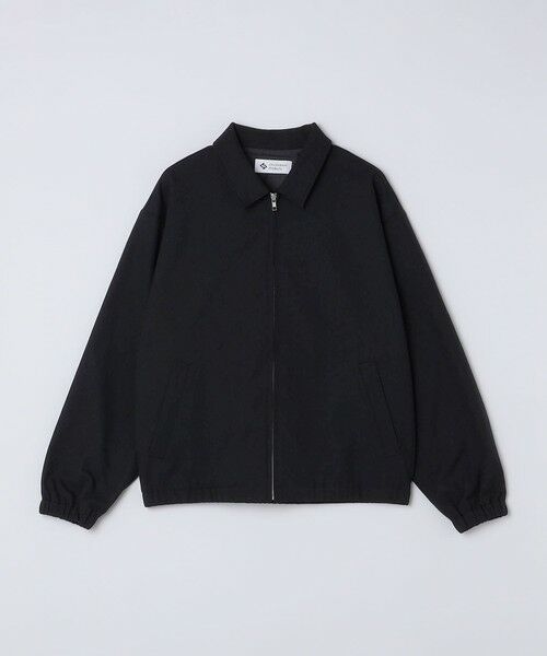 SHIPS / シップス ブルゾン | City Ambient Products: Cityform ジップ ブルゾン（ブラック）