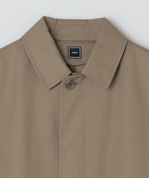 SHIPS / シップス ステンカラーコート | 〈撥水加工〉シンサレート ライナー付き VENTILE(R) コットン ステンカラー コート | 詳細5