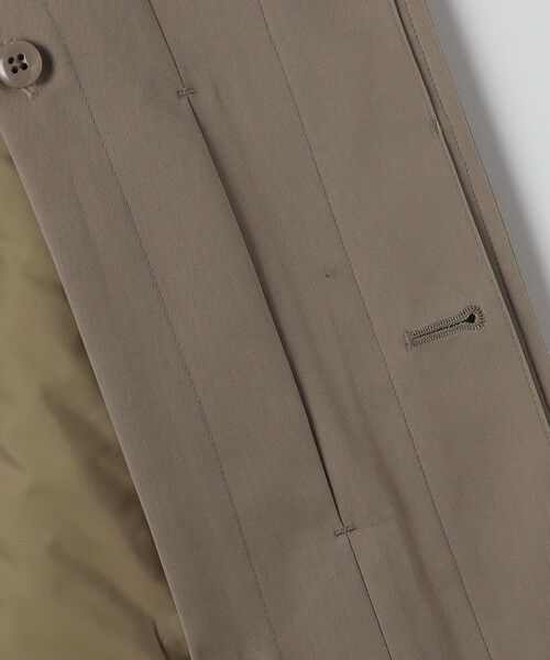 SHIPS / シップス ステンカラーコート | 〈撥水加工〉シンサレート ライナー付き VENTILE(R) コットン ステンカラー コート | 詳細8