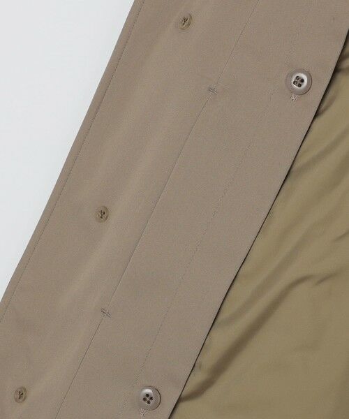 SHIPS / シップス ステンカラーコート | 〈撥水加工〉シンサレート ライナー付き VENTILE(R) コットン ステンカラー コート | 詳細9