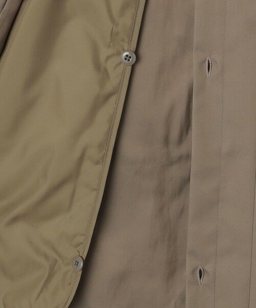SHIPS / シップス ステンカラーコート | 〈撥水加工〉シンサレート ライナー付き VENTILE(R) コットン ステンカラー コート | 詳細10