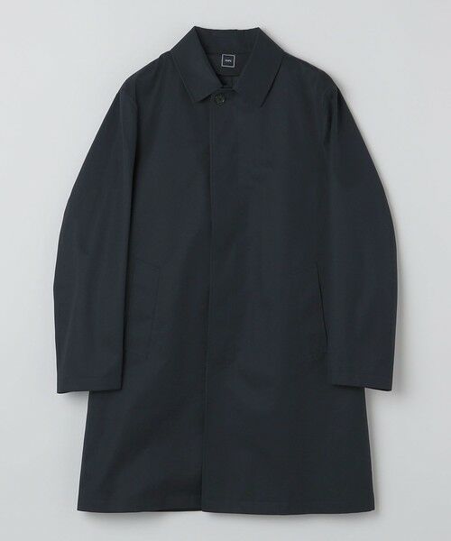 SHIPS / シップス ステンカラーコート | 〈撥水加工〉シンサレート ライナー付き VENTILE(R) コットン ステンカラー コート(ネイビー)