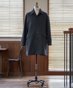 SHIPS / シップス ステンカラーコート | 【SHIPS別注】MACKINTOSH: HUMBIE SL メルトン コート