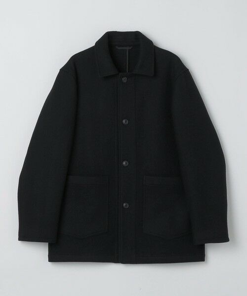 SHIPS / シップス その他アウター | 【WEB限定】: メルトン シングル コート 26FW(ブラック)