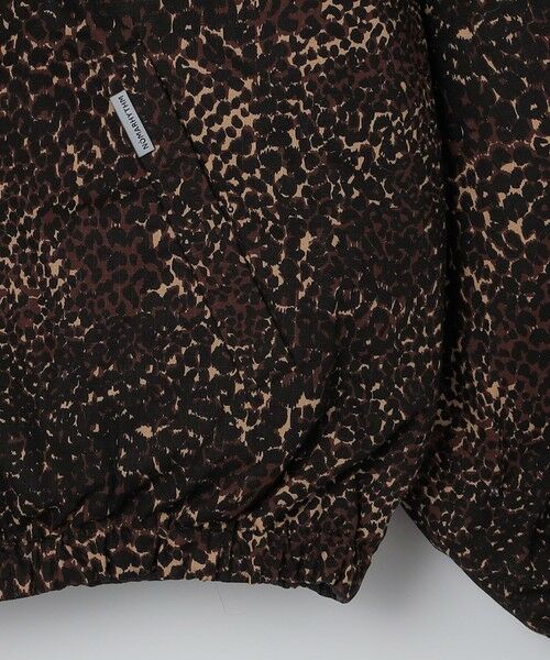 SHIPS / シップス ダウンジャケット・ベスト | NOMARHYTHM TEXTILE: Leopard Reversible Down Puffer | 詳細5