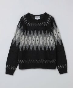 SHIPS / シップス ニット・セーター | NOMARHYTHM TEXTILE:  Hand Knit Snowflake Sweater
