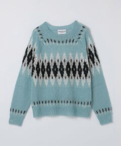 SHIPS / シップス ニット・セーター | NOMARHYTHM TEXTILE:  Hand Knit Snowflake Sweater