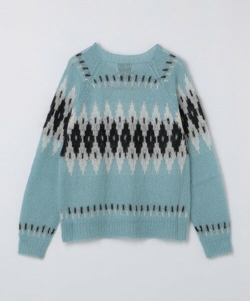 SHIPS / シップス ニット・セーター | NOMARHYTHM TEXTILE:  Hand Knit Snowflake Sweater | 詳細2