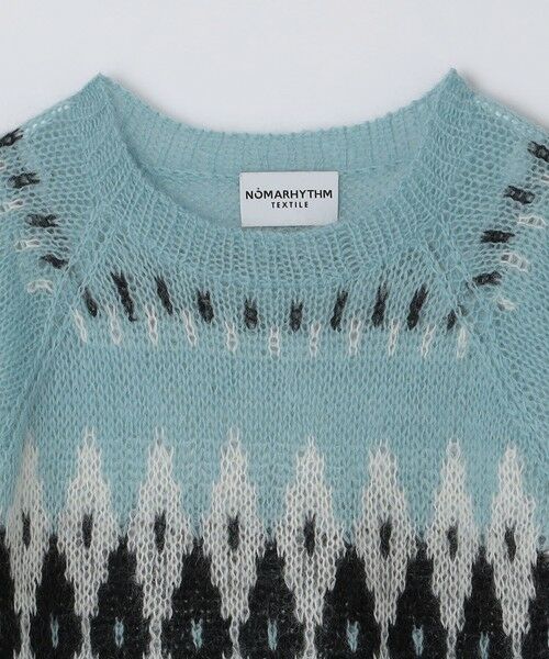 SHIPS / シップス ニット・セーター | NOMARHYTHM TEXTILE:  Hand Knit Snowflake Sweater | 詳細3