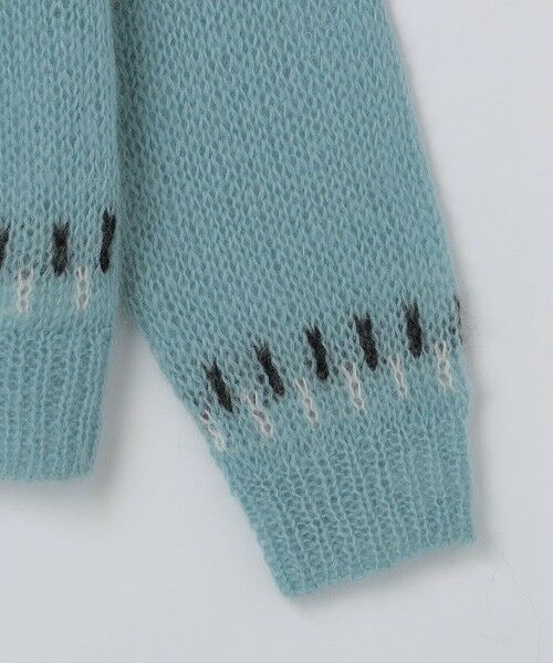 SHIPS / シップス ニット・セーター | NOMARHYTHM TEXTILE:  Hand Knit Snowflake Sweater | 詳細4