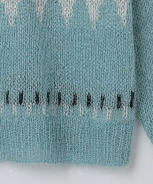 SHIPS / シップス ニット・セーター | NOMARHYTHM TEXTILE:  Hand Knit Snowflake Sweater | 詳細5