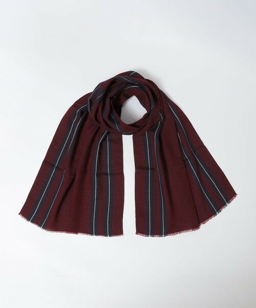 SHIPS / シップス マフラー・ショール・スヌード・ストール | MARCEL LASSANCE: VI/WL ST MUFFLER（ワイン）