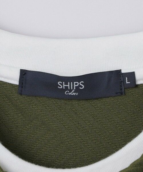 SHIPS / シップス カットソー（半袖以外） | 《予約》リンクス ジャカード フェイク レイヤード ロンT◆ | 詳細4