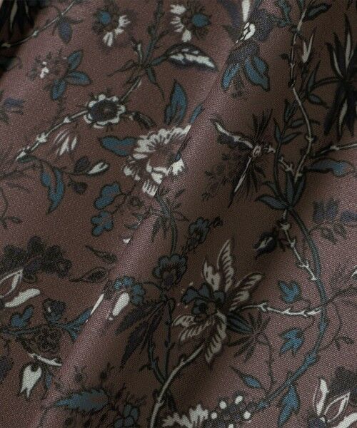 SHIPS / シップス シャツ・ブラウス | 〈手洗い可能〉MULHOUSE  フラワー プリント ギャザー シャツ | 詳細22