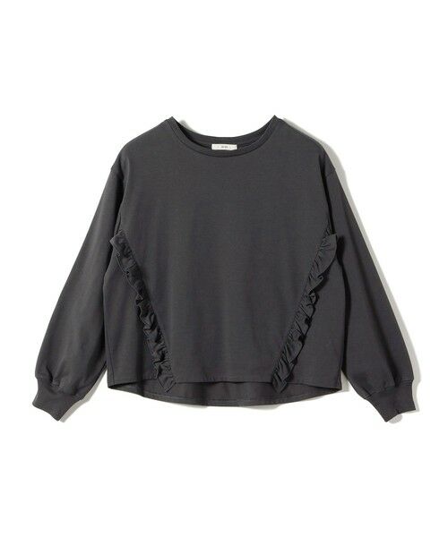 SHIPS / シップス Tシャツ | 《予約》【WEB限定】〈洗濯機可能〉オーガニックコットン フリル ロングスリーブ TEE | 詳細22