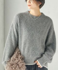 SHIPS / シップス ニット・セーター | 《予約》〈手洗い可能〉フォックス ラメ ハイネック ニット