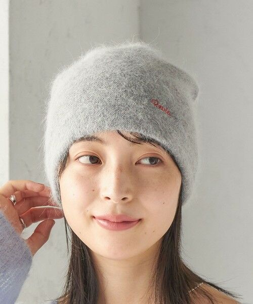 SHIPS / シップス ニットキャップ | 《予約》Revis: アンゴラ混 ニット ビーニー | 詳細1