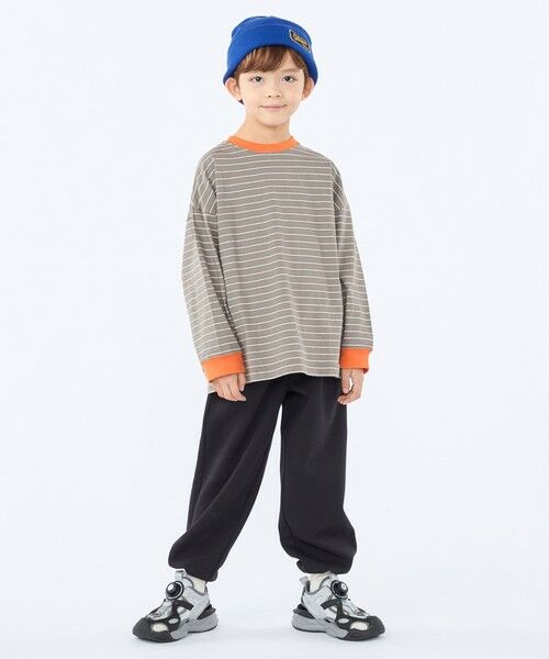 SHIPS / シップス Tシャツ | 【SHIPS KIDS別注】THYARD:100〜130cm / マルチボーダー ロングスリーブ Tシャツ | 詳細10
