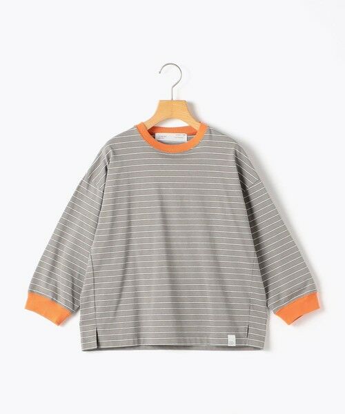 SHIPS / シップス Tシャツ | 【SHIPS KIDS別注】THYARD:100〜130cm / マルチボーダー ロングスリーブ Tシャツ | 詳細11
