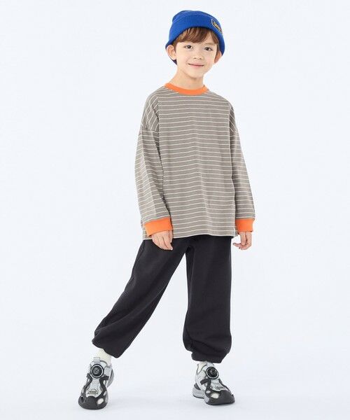 SHIPS / シップス Tシャツ | 【SHIPS KIDS別注】THYARD:100〜130cm / マルチボーダー ロングスリーブ Tシャツ | 詳細7