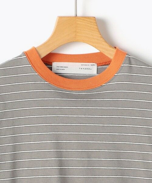 SHIPS / シップス Tシャツ | 【SHIPS KIDS別注】THYARD:140〜160cm / マルチボーダー ロングスリーブ Tシャツ | 詳細2