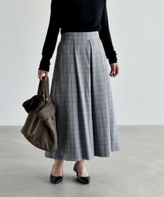 SHIPS / シップス ショート・ハーフ・半端丈パンツ | 《予約》〈洗濯機可能〉裏起毛 タック キュロット パンツ