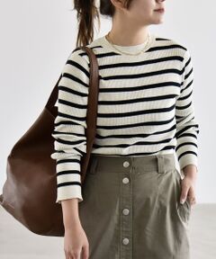SHIPS / シップス ニット・セーター | 《予約》〈手洗い可能〉カシミヤ ミックス クルーネック ニット プルオーバー
