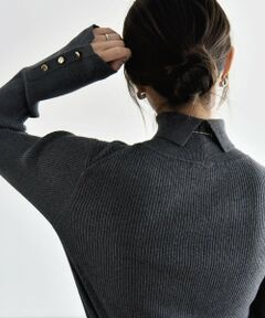 SHIPS / シップス ニット・セーター | 《予約》〈手洗い可能〉カシミヤ ミックス ハイゲージ タートルネック リブ ニット