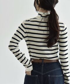 SHIPS / シップス ニット・セーター | 《予約》〈手洗い可能〉カシミヤ ミックス ハイゲージ タートルネック リブ ニット