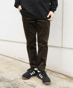 SHIPS / シップス その他パンツ | 〈洗濯機可能〉コーデュロイ スリム ストレッチ アンクル テーパード イージーパンツ◆