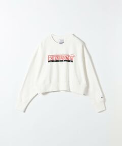 SHIPS / シップス スウェット | PARROTT CANVAS: 〈洗濯機可能〉ロゴ ショート ワイド スウェット プルオーバー