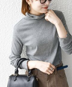 SHIPS / シップス ニット・セーター | 《予約》〈手洗い可能〉コットン ハイネック プルオーバー