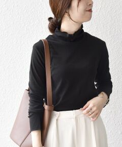 SHIPS / シップス ニット・セーター | 《予約》〈手洗い可能〉コットン ハイネック プルオーバー