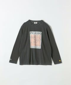 SHIPS / シップス Tシャツ | BALMYDAYS:〈洗濯機可能〉アート プリント ロングスリーブ TEE