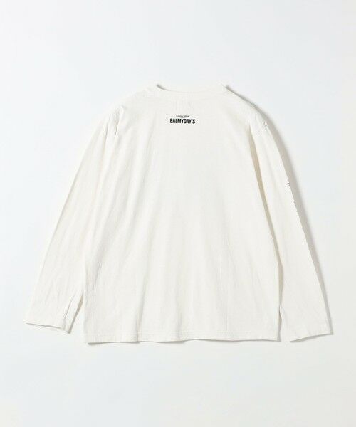 SHIPS / シップス Tシャツ | BALMYDAYS:〈洗濯機可能〉アート プリント ロングスリーブ TEE | 詳細3