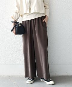 SHIPS / シップス その他パンツ | 《予約》〈洗濯機可能〉ドロスト イージー セミ ワイド パンツ