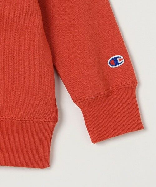 SHIPS / シップス スウェット | Champion: クルーネック カレッジライク プリント ロゴ スウェット<KIDS> | 詳細6